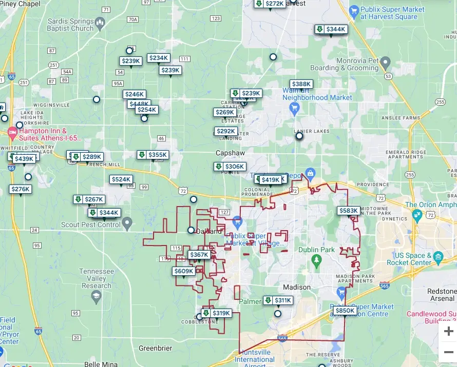 Madison, Alabama New Homes and Developments